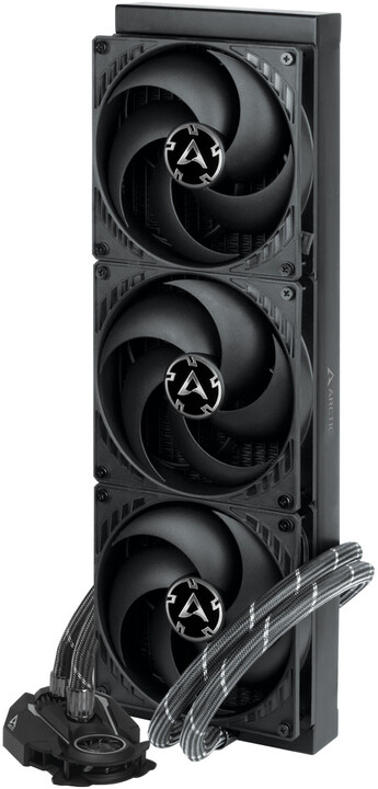 Ftohës me ujë Arctic Liquid Freezer II 420, i zi