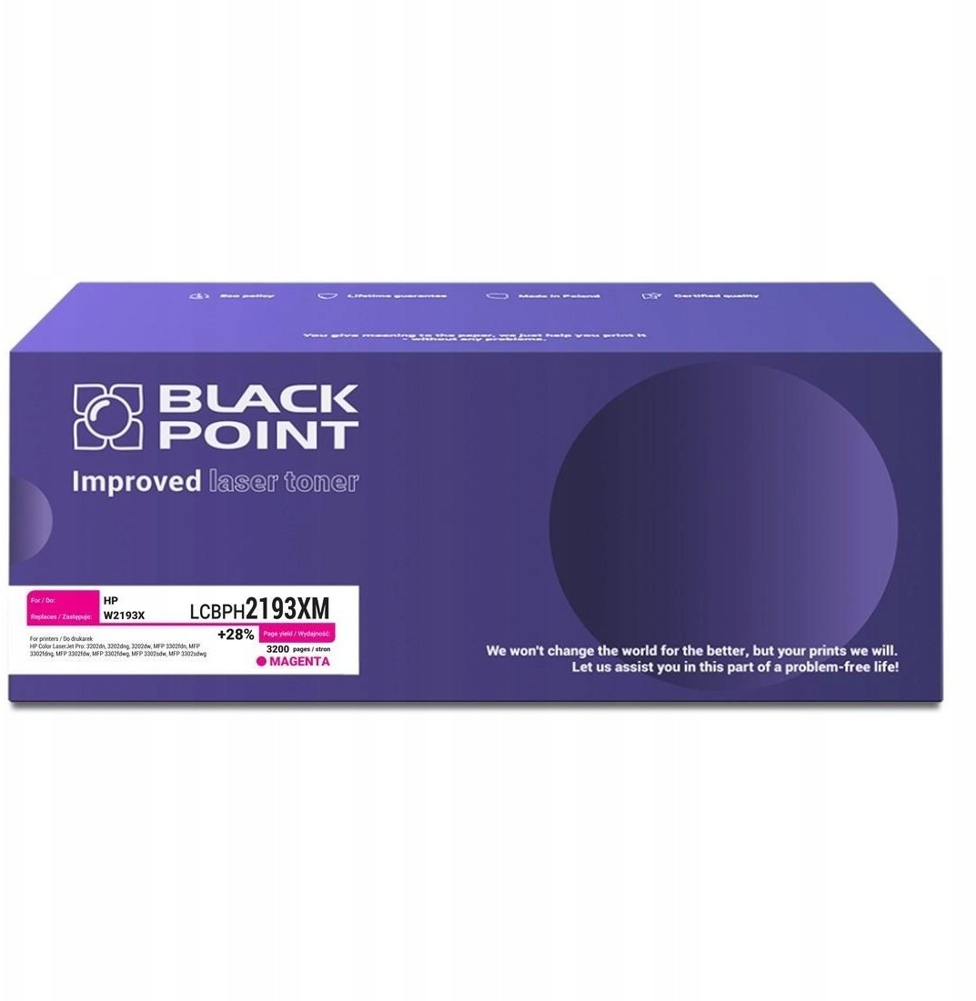 Toner Black Point HP 219X W2193X, magenta, 3200 faqe