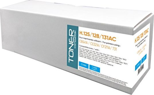 Toner HP 125A Cyan, origjinal, CHPCB541AXN3, blu