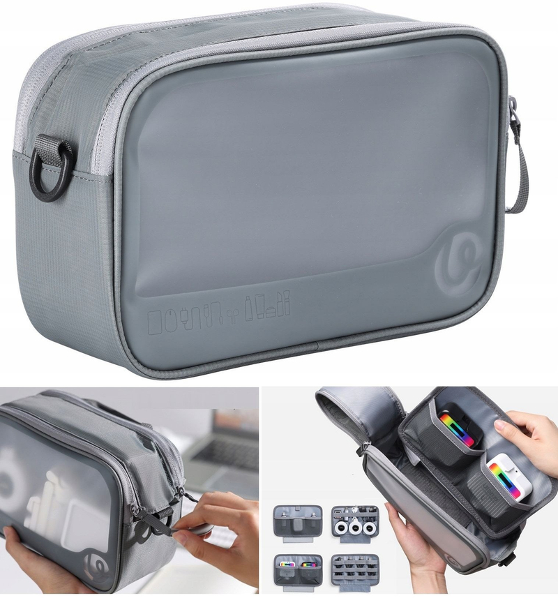 Çantë organizuese Ulanzi BP15 SeeClear Tech Pouch L, 2.6L, transparente