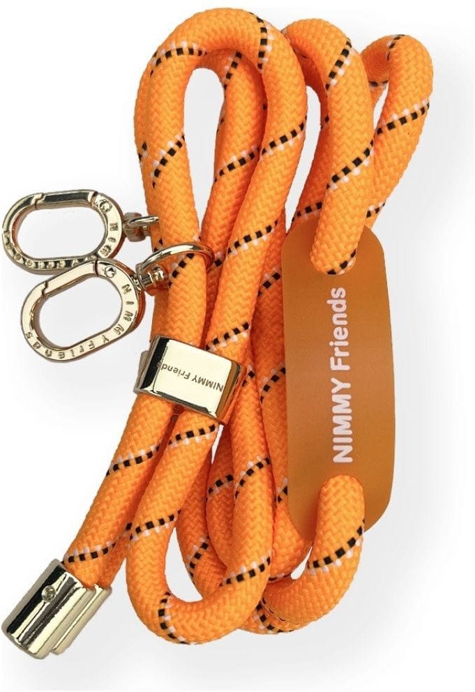 Set aksesorësh Nimmy Cool&amp;Cute 2.0, rrip crossbody, rrip dore, portokalli dhe e zezë