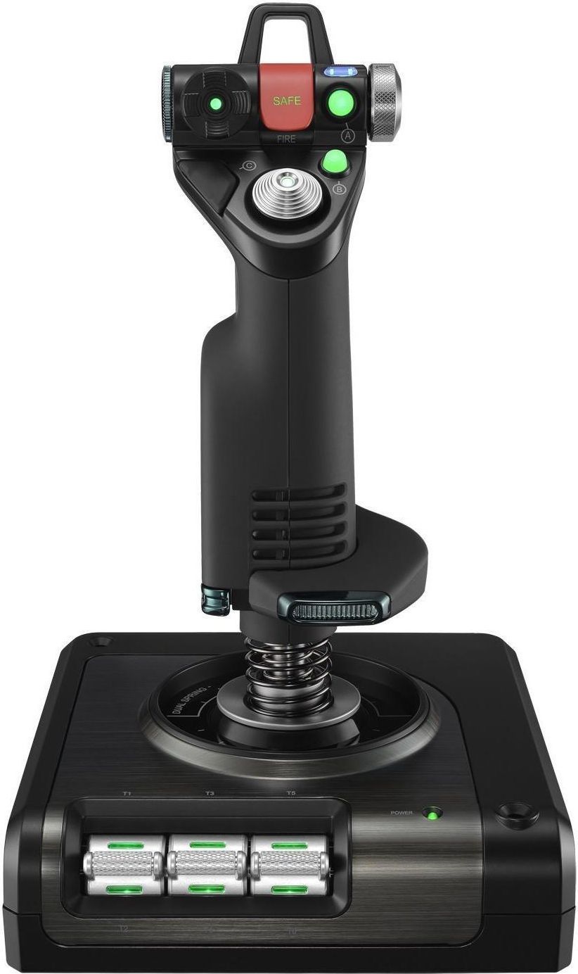 Joystick Logitech G Saitek X52 Pro Flight Control System USB (945-000003) 2