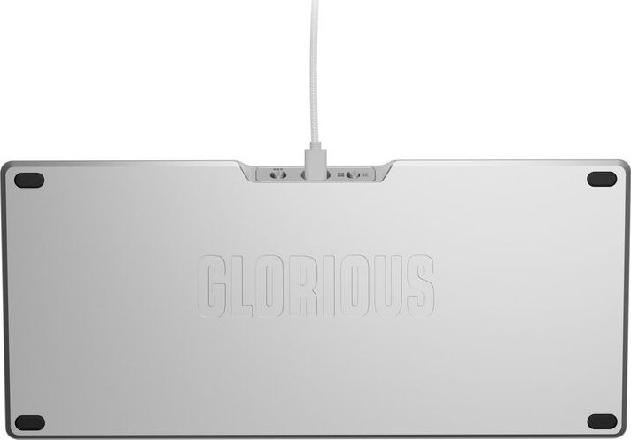 Гејминг тастатура Glorious GMMK 3 PRO, 75%, англиски US, сребрена