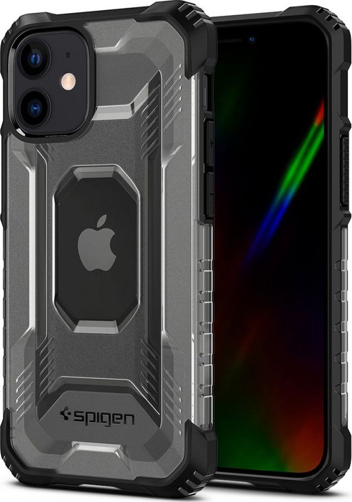 Mbrojtëse Spigen Nitro Force për Apple iPhone 12 mini, transparente