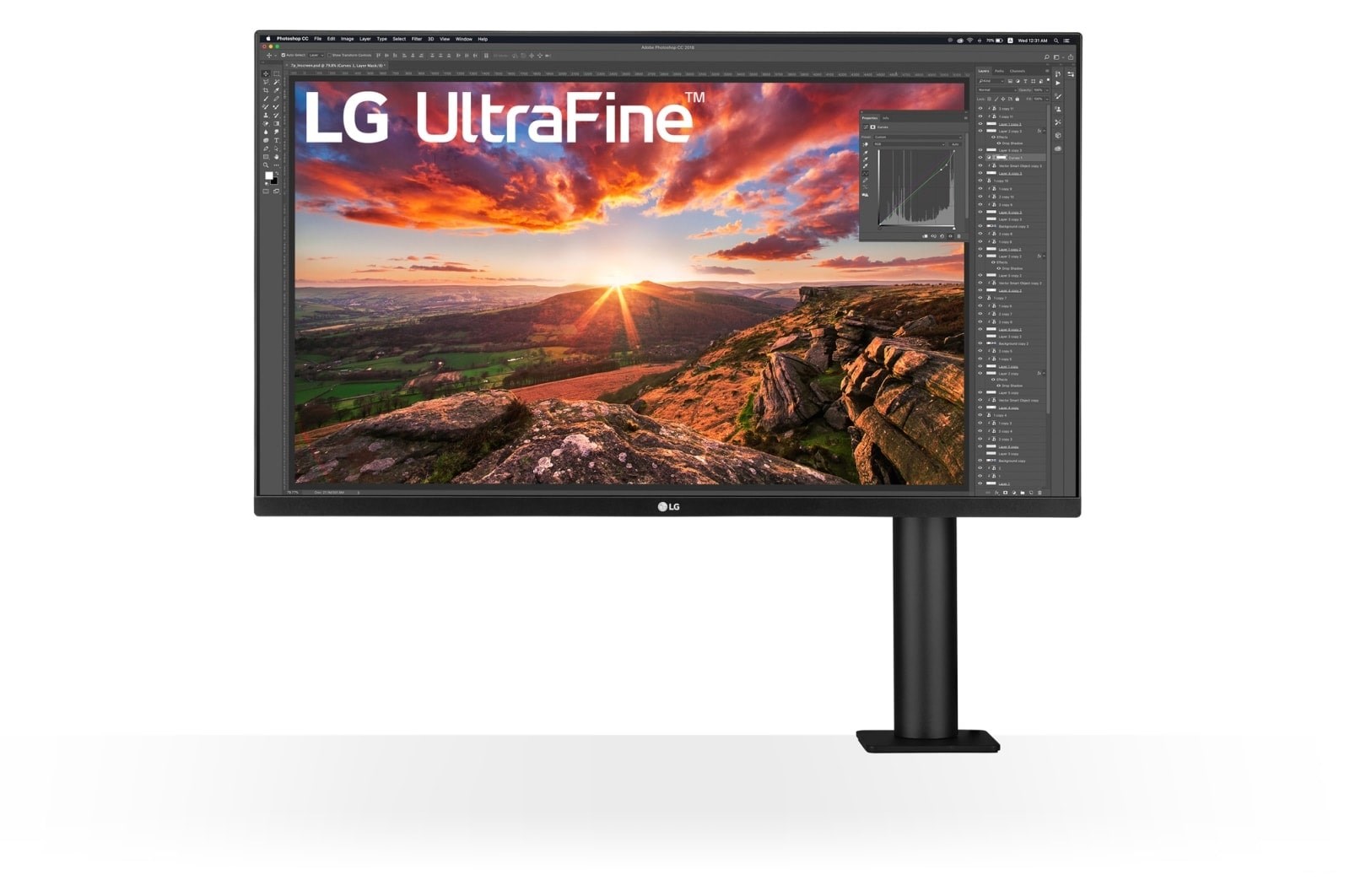 Monitor LG 32UN880P-B, 32", 4K Ultra HD, 60 Hz, i zi