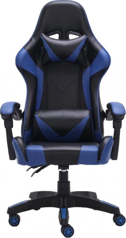 Karrige gaming Top E Shop REMUS BLUE Swivel, e zezë/ e kaltër