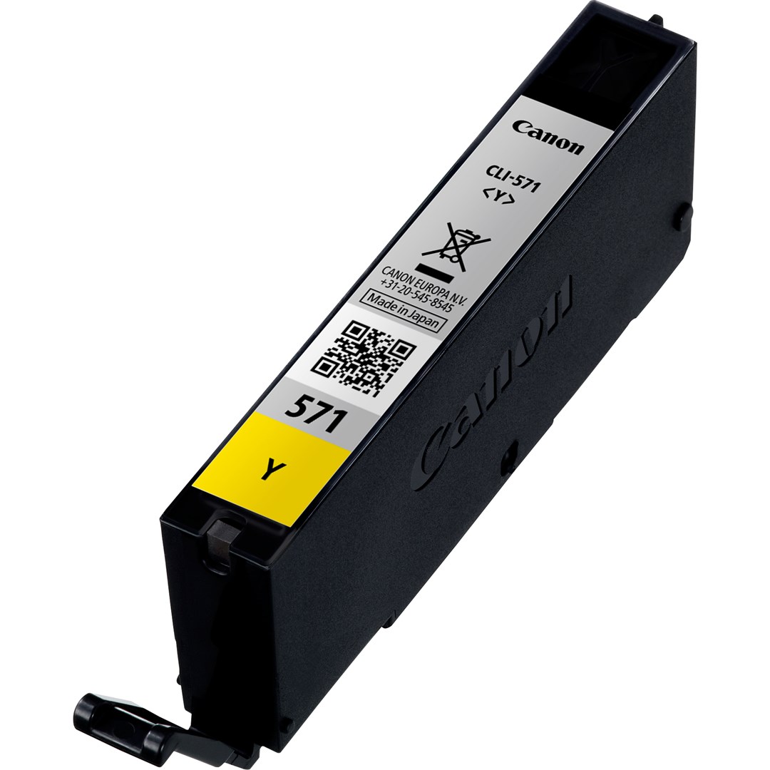 Ngjyrë për printer Canon CLI-571Y, e verdhë