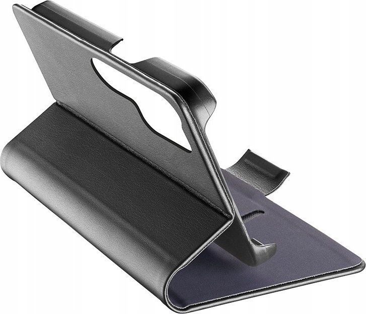 Këllëf telefoni Cellularline Book Case Samsung Galaxy S24 Ultra, me kapak, me xhep karte, i zi