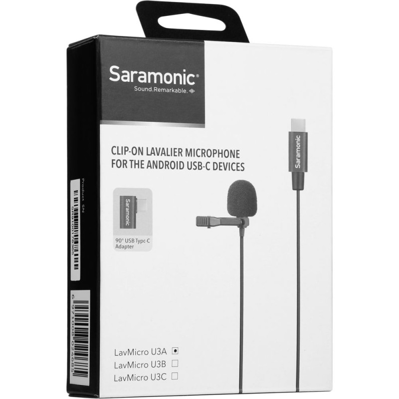 Mikrofon i drejtë Saramonic LavMicro U3A Omnidirectional Lavalier