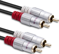 Set kabllo Qoltec RCA, 2m, 2 copë