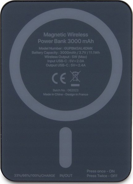 Powerbank Mercedes MEPB3KMESTK, 3000mAh, 5W MagSafe Qi, i zi