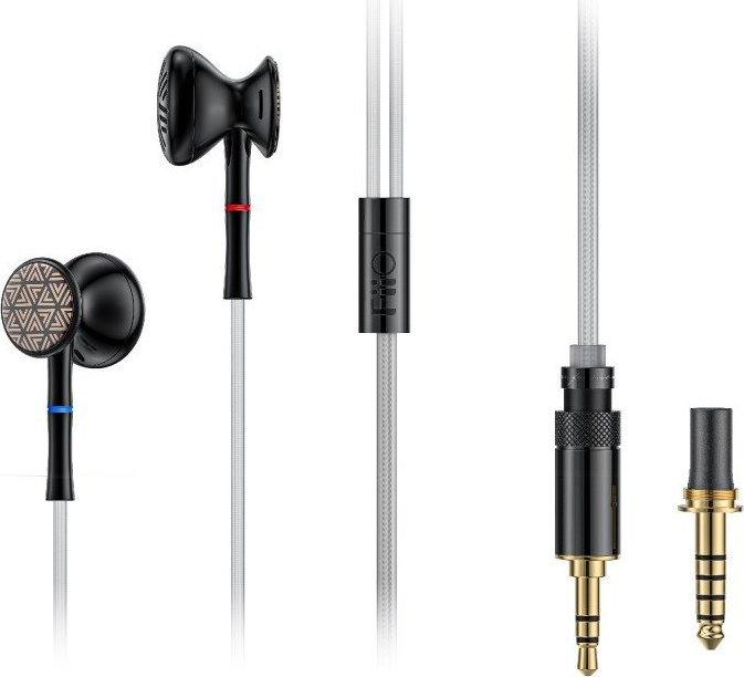 Kufje FiiO FF3, in ear, shofer dinamik 14.2mm berilium, argjend i zi