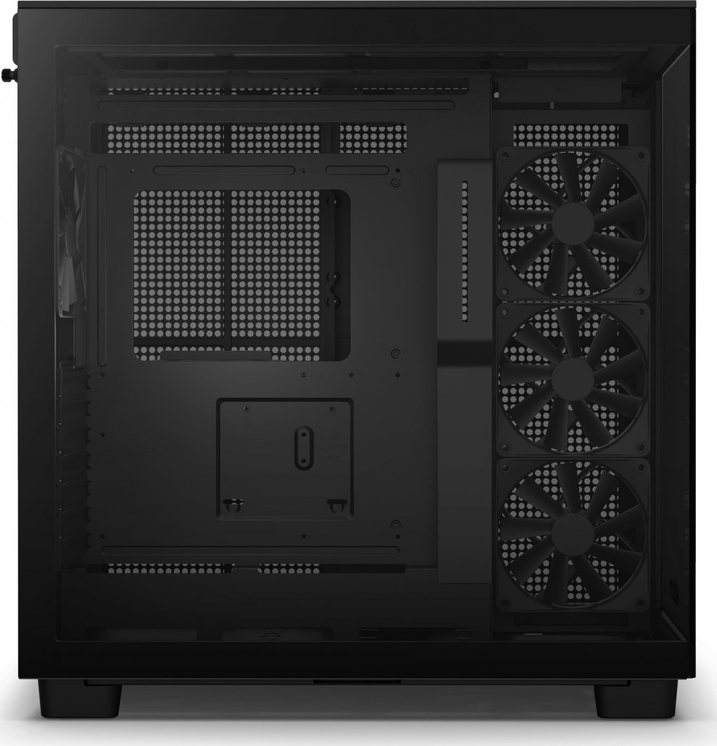 Kasë Nzxt H9 Flow, e zezë