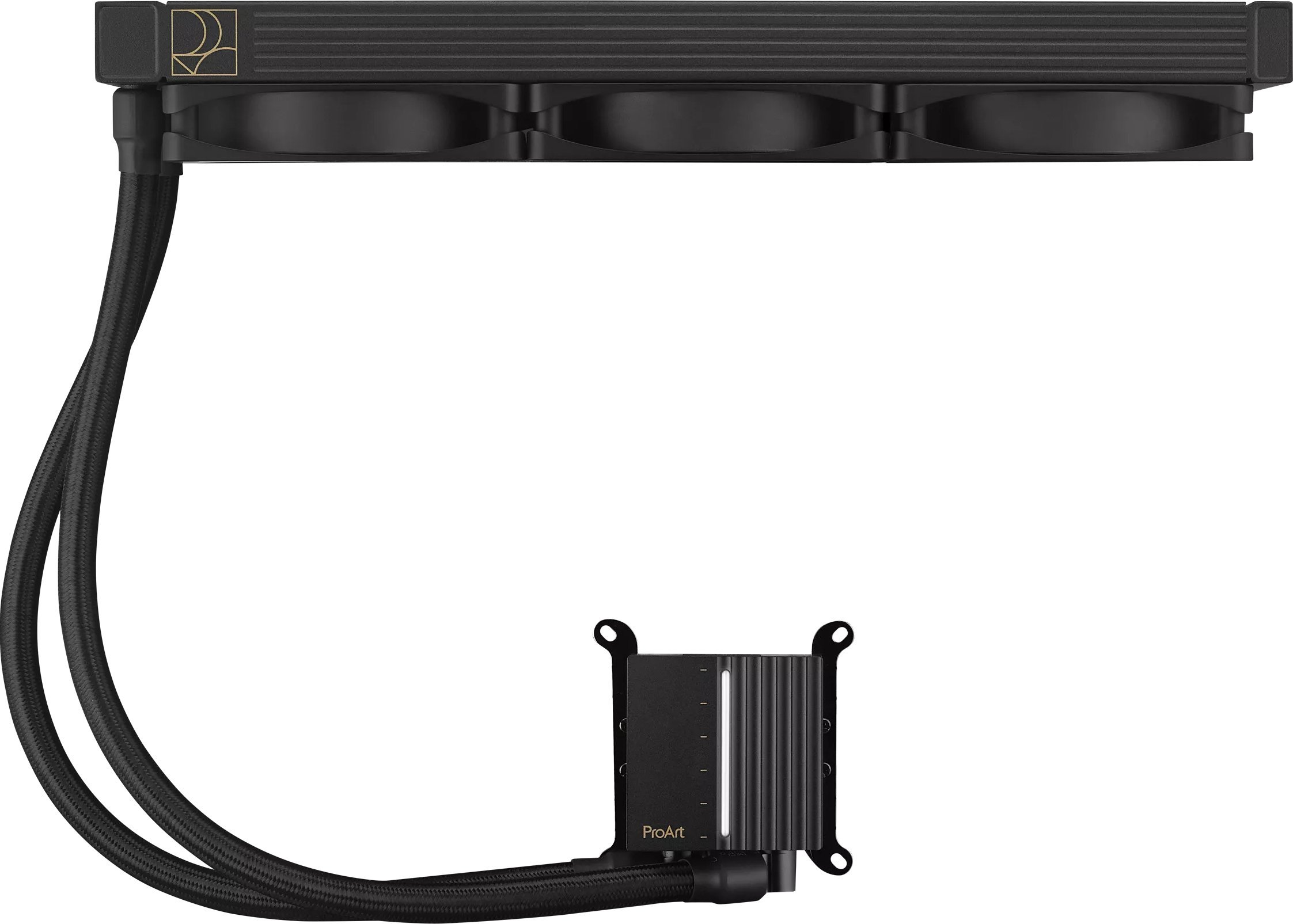Ftohës uji për procesor ASUS ProArt LC 360, 360 mm, 3x 120 mm, i zi