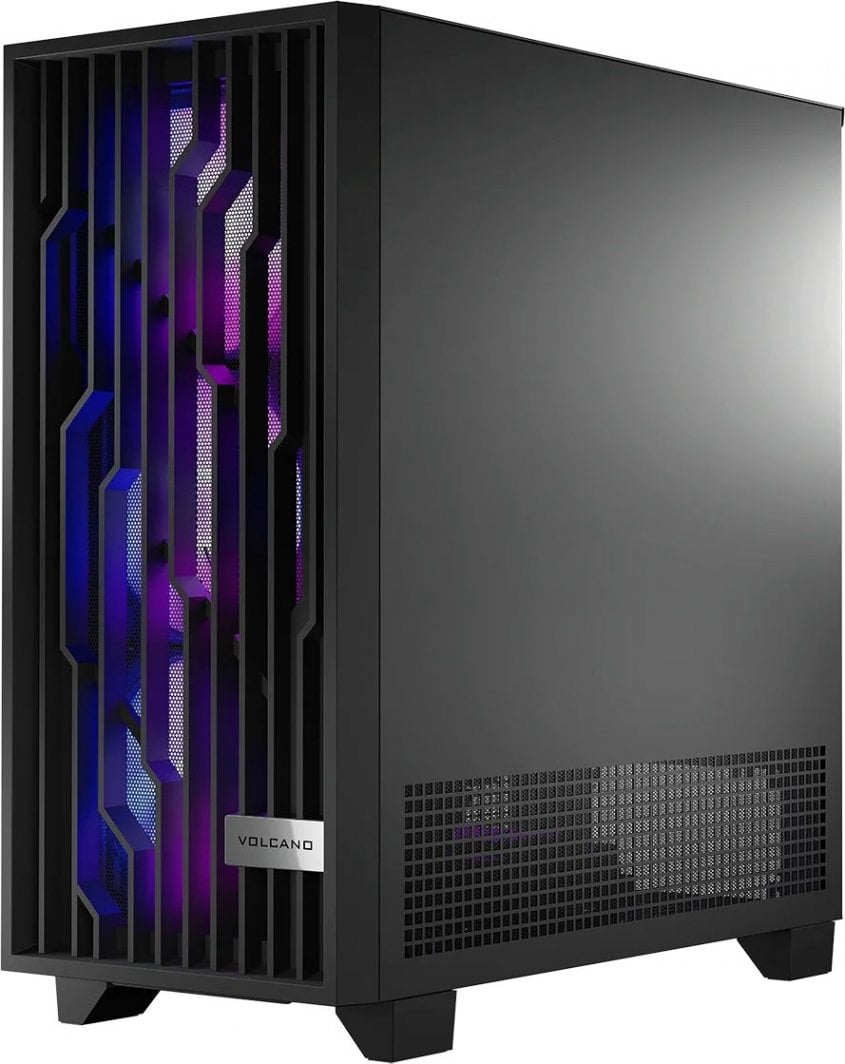 Kasë Modecom Perun Apex ARGB, e zezë, Midi Tower