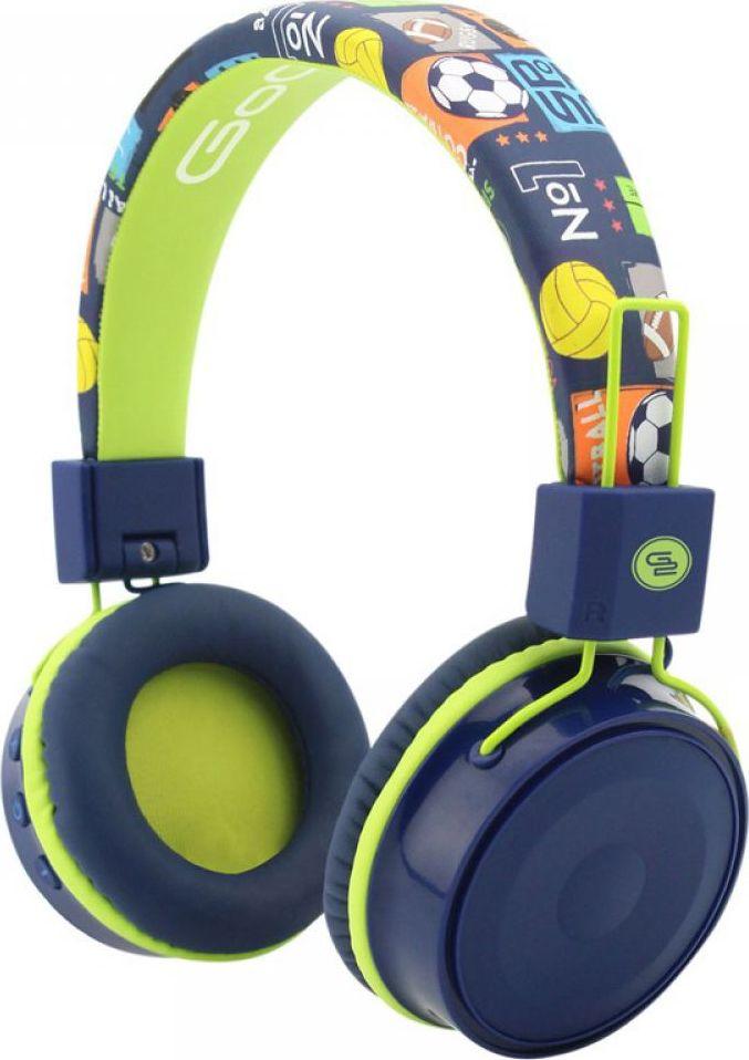 Kufje për fëmijë GoGEN HBTM32BL, kaltër/ gjelbër