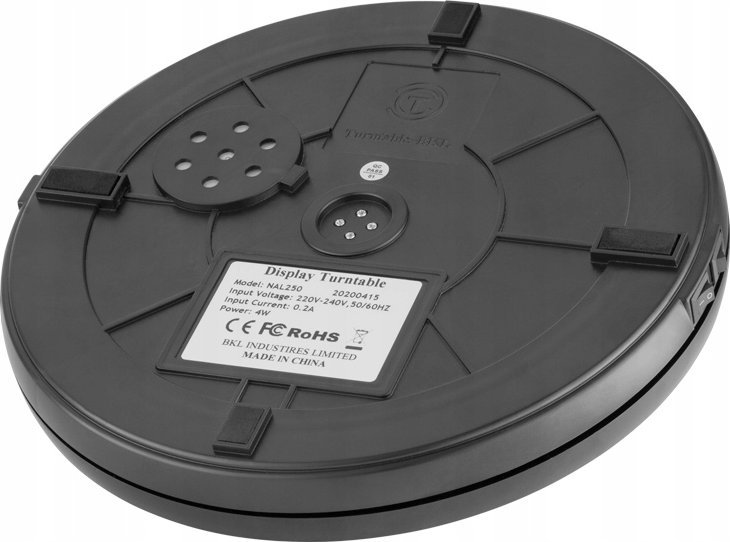 Tavolinë rrotulluese për fotografi Freepower 360°, 25 cm, LED, e zezë