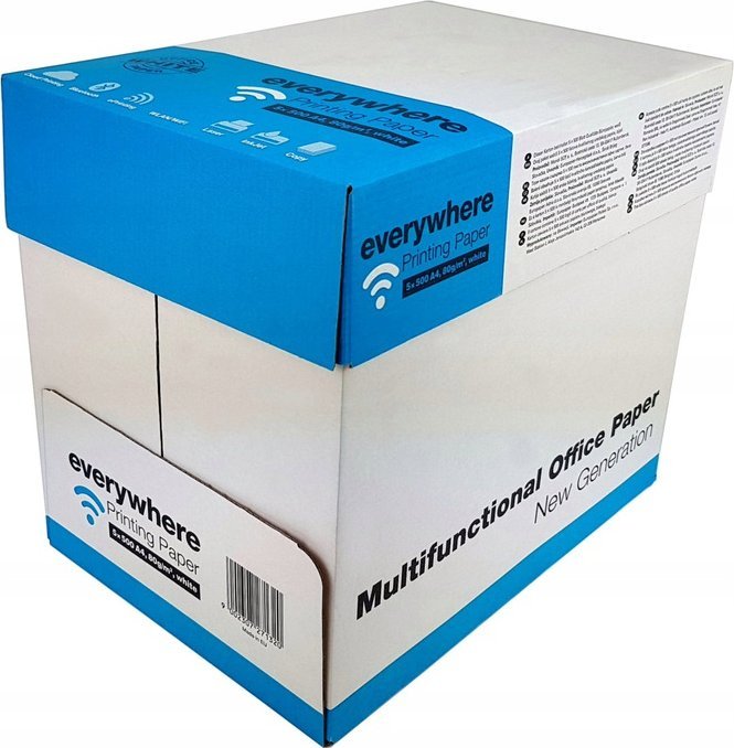 Letër zyre Xerox Everywhere A4, 80 g/m², 2500 fletë, e bardhë