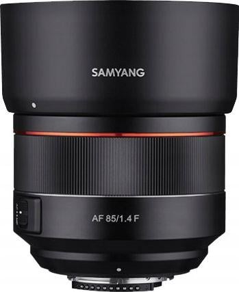 Objektiv Samyang AF 85mm f/1.4 F për Nikon, fiks, Auto Focus, i zi