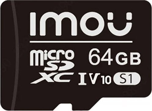 Kартичка мемориска IMOU S1 MicroSDXC, 64GB, Class 10 U1 V10