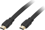 Рамна HDMI 2.0 кабел, 1.5m, 4K UHD, црна