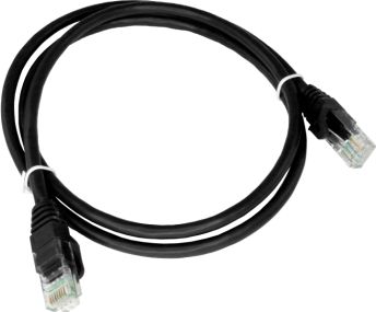 Kабел patch Alantec U UTP Cat 6A, 5m, LSOH, црн