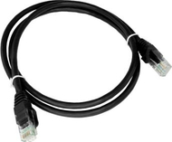 Kабел patch Alantec U UTP Cat 6A, 5m, LSOH, црн