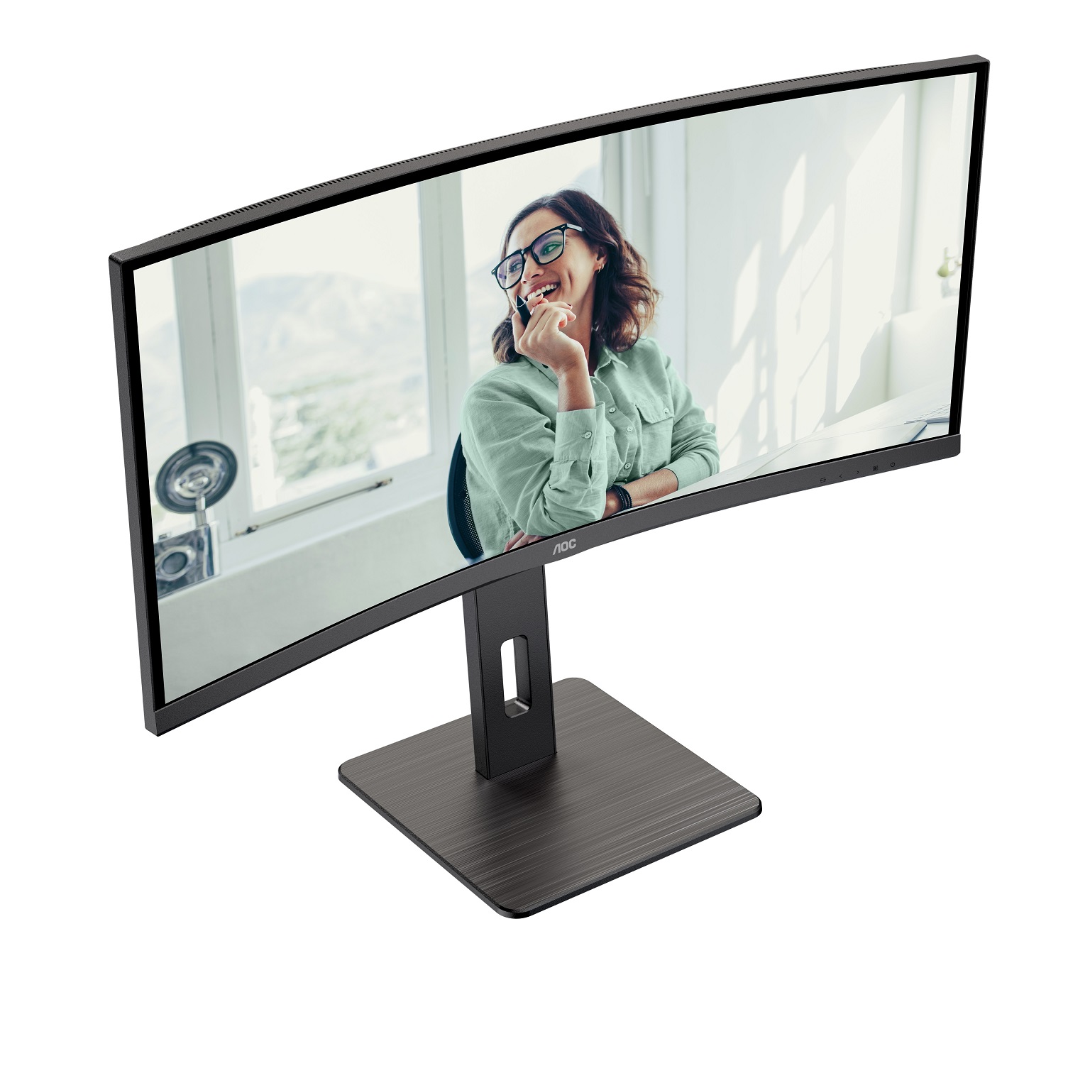 Monitor AOC CU34P3CV, 34", UWQHD, 100Hz, i zi