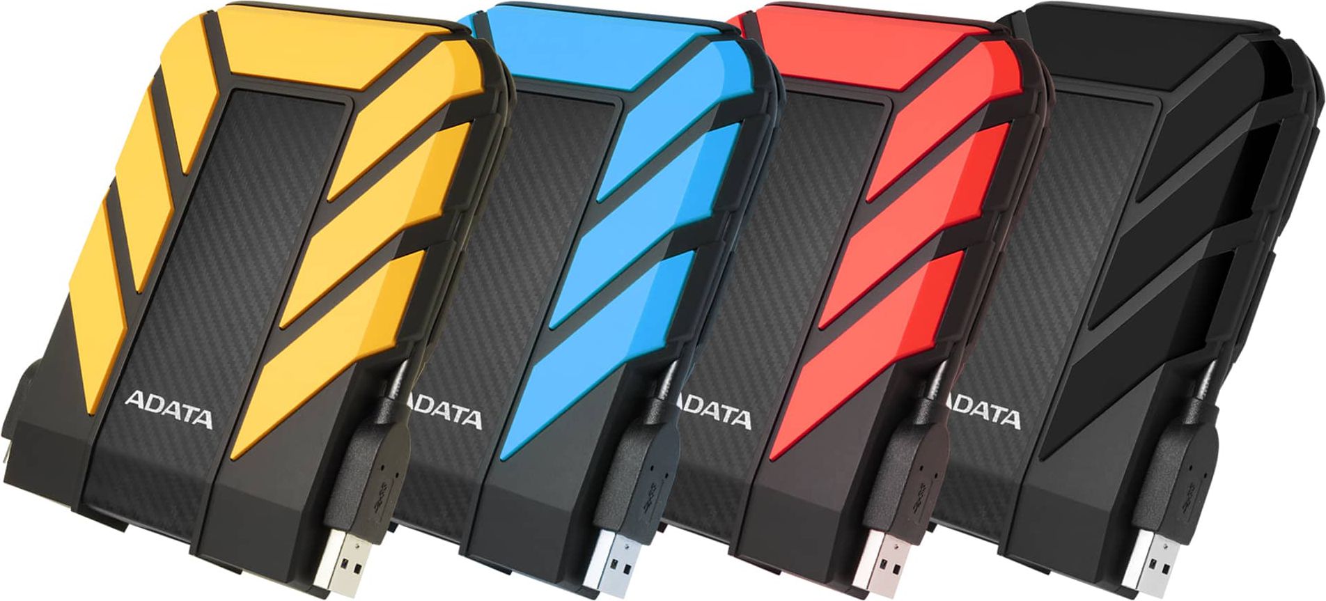 Hard disk i jashtëm ADATA HD710 Pro, 1TB, USB 3.0, i zi e kuqe