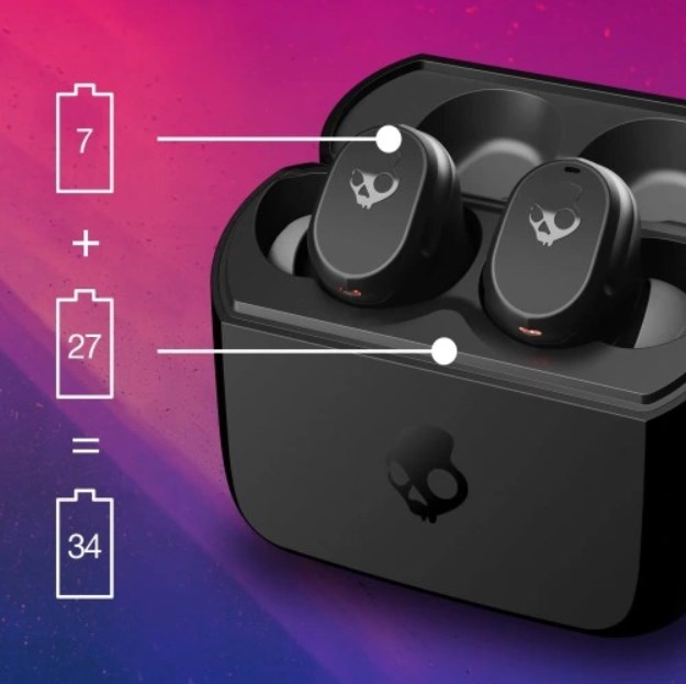 Dëgjuese Skullcandy Dime 3, True Wireless Stereo (TWS), të zeza