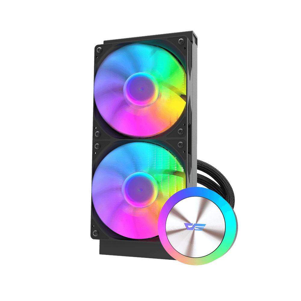 Ftohës Darkflash DG240 AIO Liquid Cooler, 240mm, i zi