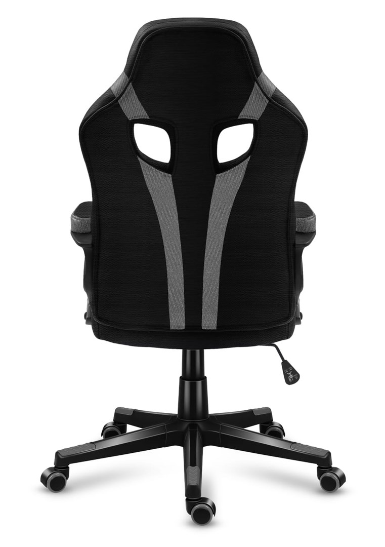 Karrige lojërash Huzaro FORCE 2.5, sedilje rrjetë, e hirtë