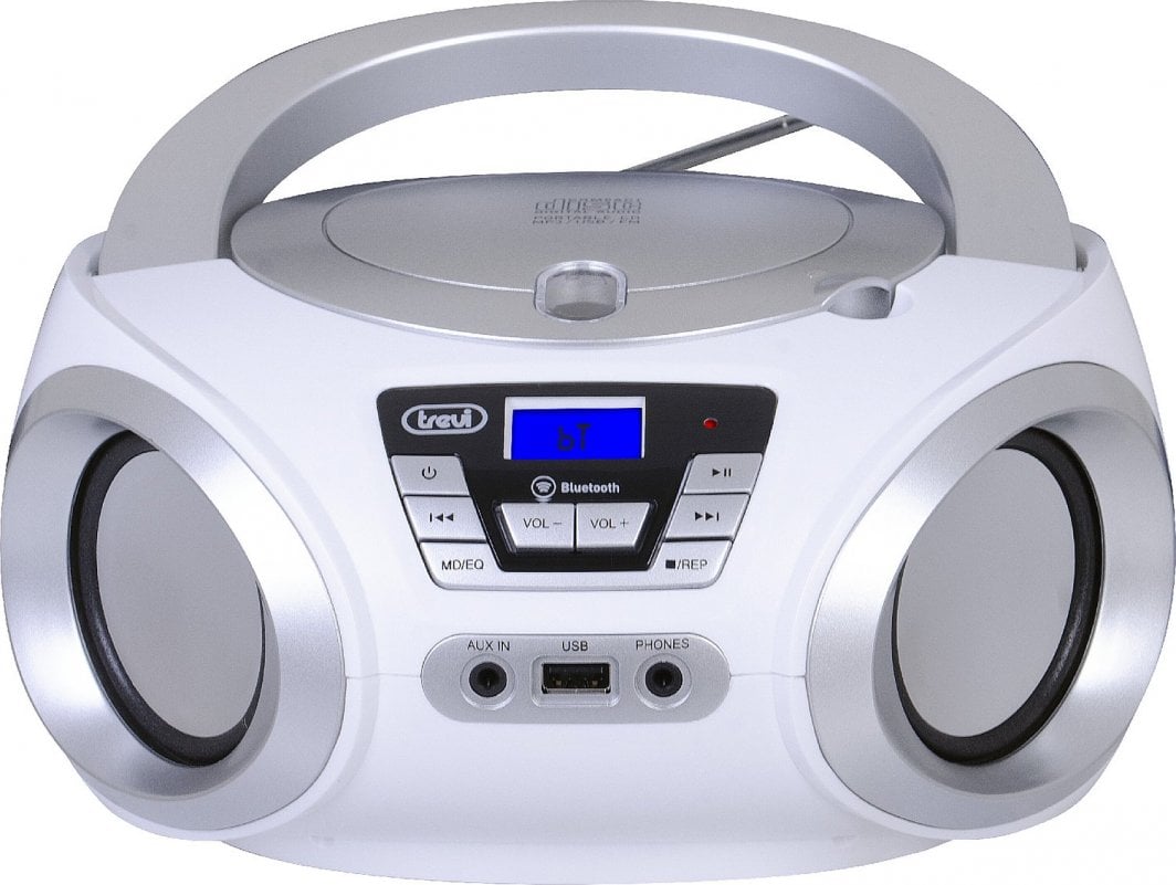 Boombox Trevi CMP 544 BT, CD MP3, Bluetooth USB AUX, i zi
