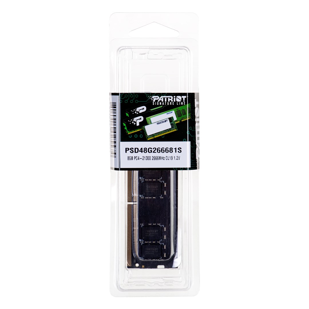 Memorie RAM Patriot Signature, DDR4, 8GB, 2666 MHz, CL19