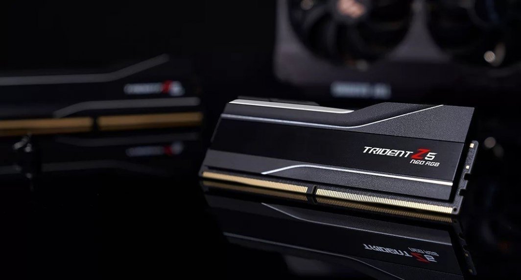 Memorie G.Skill Trident Z5 Neo RGB, DDR5, 48 GB, 6400 MHz, CL32, F5-6400J3239F24GX2-TZ5NR