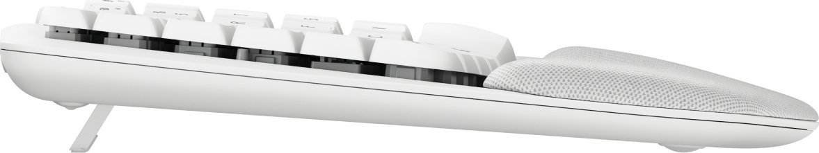 Tastierë Logitech Wave Keys for Mac, ergonomike, Bluetooth, e bardhë
