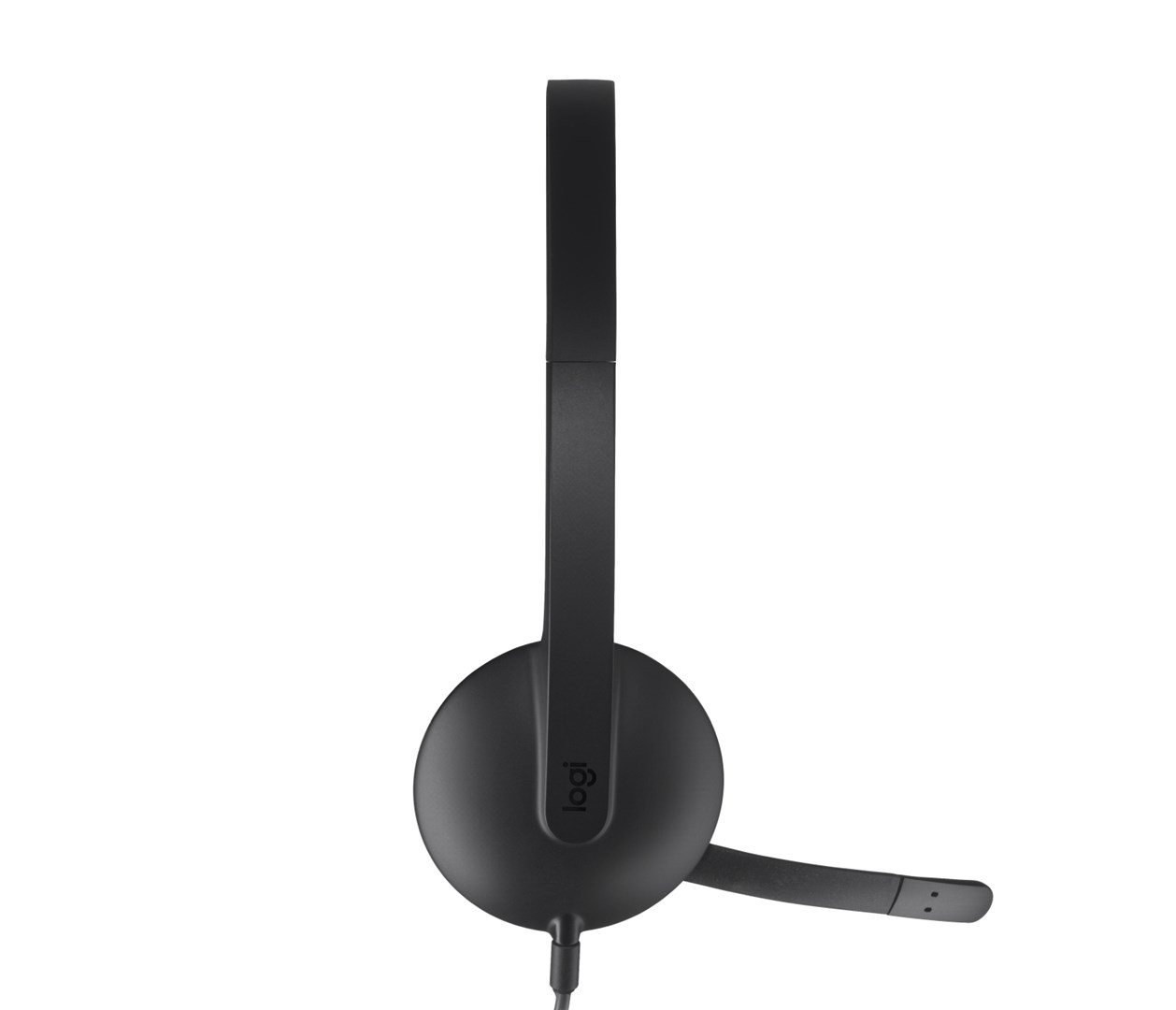 Kufje me mikrofon Logitech H340, USB, stereo, të zeza