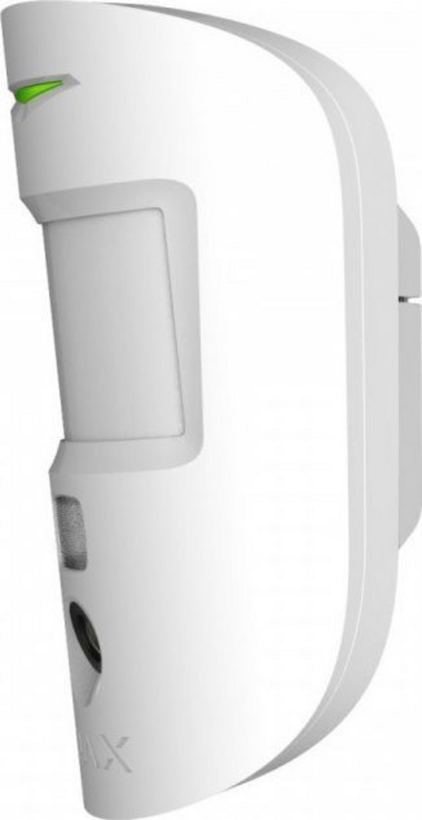 Sensor lëvizjeje Ajax MotionCam, me kamerë, pa tela, i bardhë