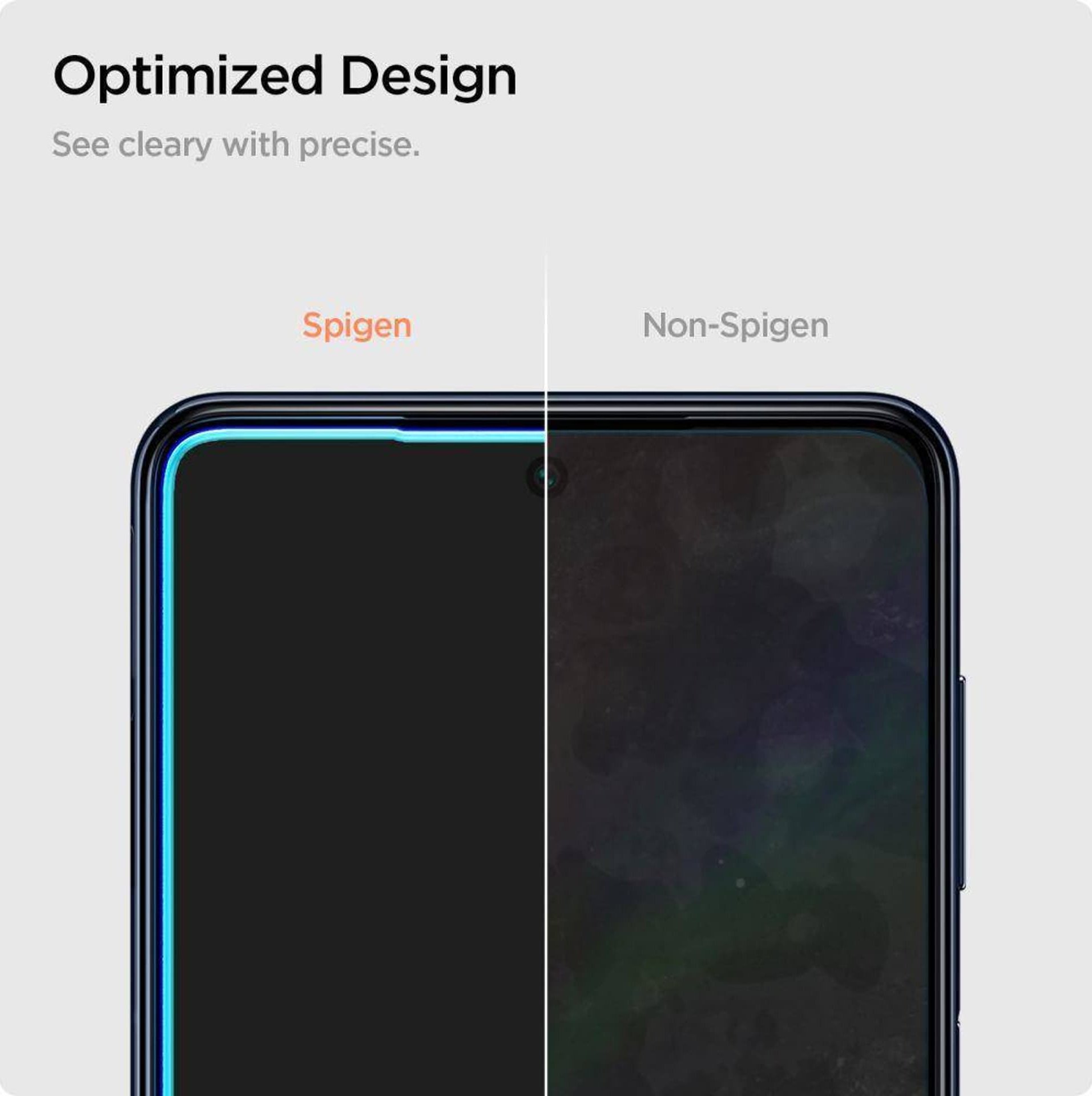 Xham mbrojtës Spigen Glas TR Slim për Samsung Galaxy M54 5G, 2 copë, i tejdukshëm
