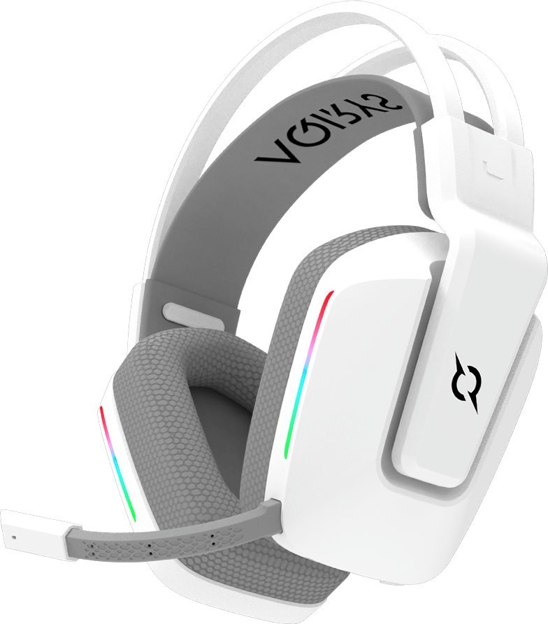 Kufje gaming Alya White 2.0, wireless Bluetooth 3.5mm, stereo 3D, të bardha
