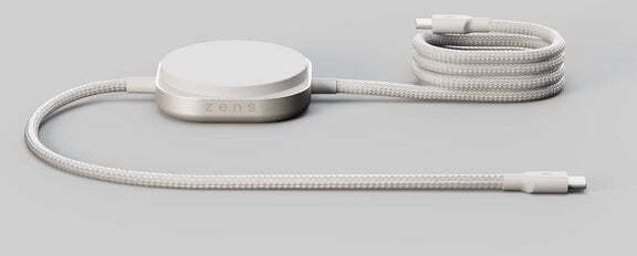 Kabllo karikimi Zens USB C Pro 2, USB C në USB C, 1.5m, e argjendtë