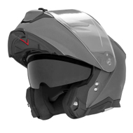 Helmetë modulare motoçiklete Nox N967, polikarbonat, vizor dielli, e zezë