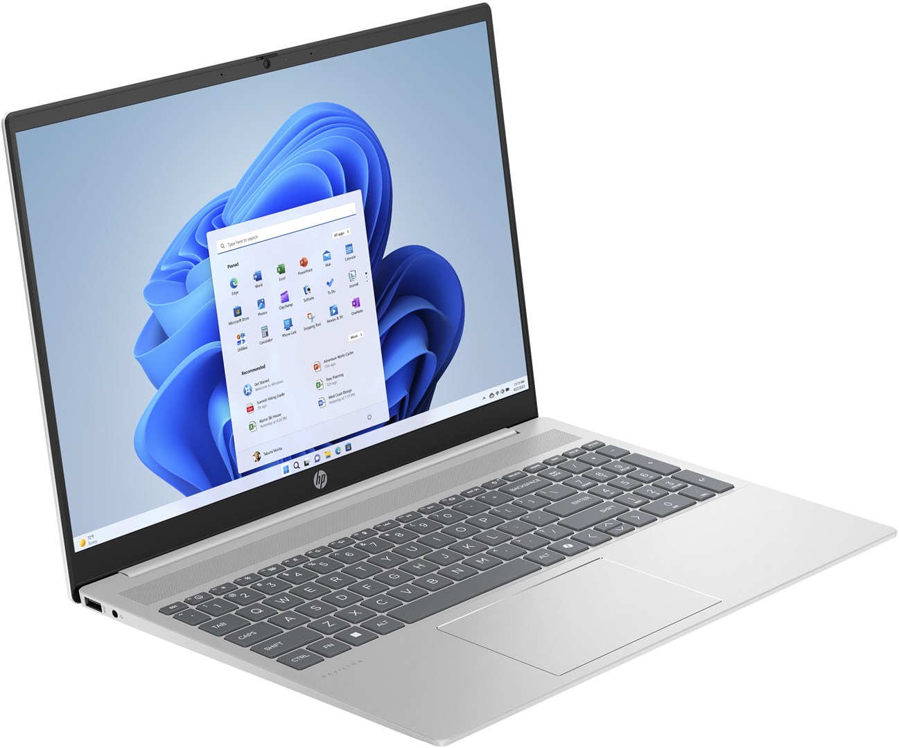 Laptop HP Pavilion 16-af0006nw, 16", Intel 125U, 16 GB RAM, 512 GB SSD, i argjendtë