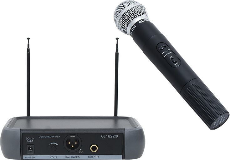 Sistem mikrofoni pa tela Blow PRM 901, 50m, me 2 mikrofona, i zi