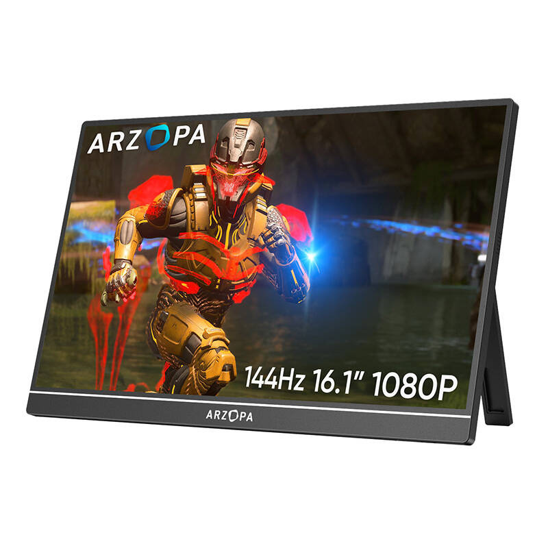 Monitor portativ Arzopa Z1FC, 16.1", 144Hz, Full HD, i zi