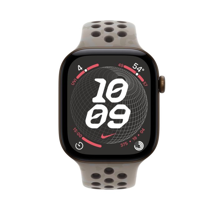 Apple Watch 46mm Pavement Grey Nike Sport Band, S/M