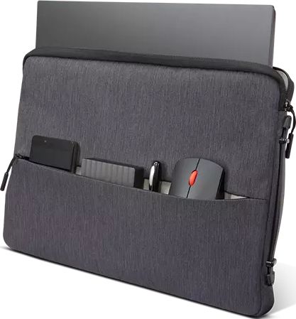 Çantë mbrojtëse Lenovo Urban Sleeve Case, për laptop, poliestër rezistent ndaj ujit, gri