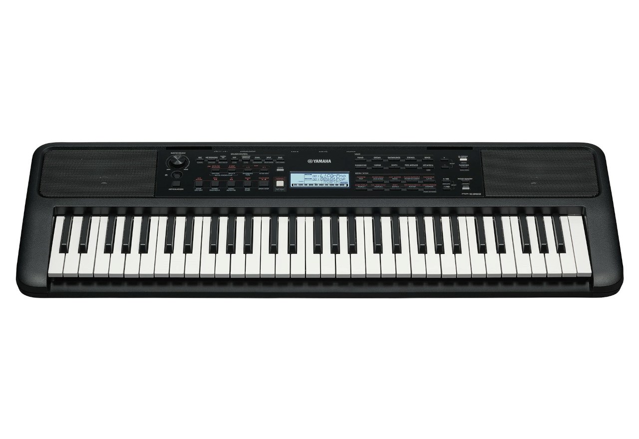 Keyboard Yamaha PSR-E383, 61 taste, Touch Response, i zi