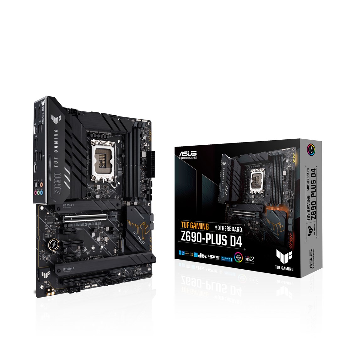 Pllakë amë ASUS TUF Gaming Z690-PLUS D4 Intel Z690 LGA 1700 ATX