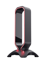 Stendë kufjesh Trust GXT 265 Cintar, RGB, 2x USB, e zezë